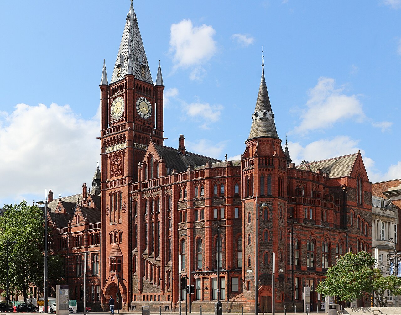 The Victoria Building at the University of Liverpool.